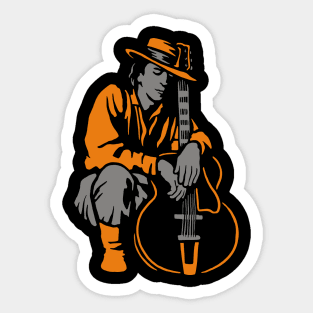 Guitarist Sticker